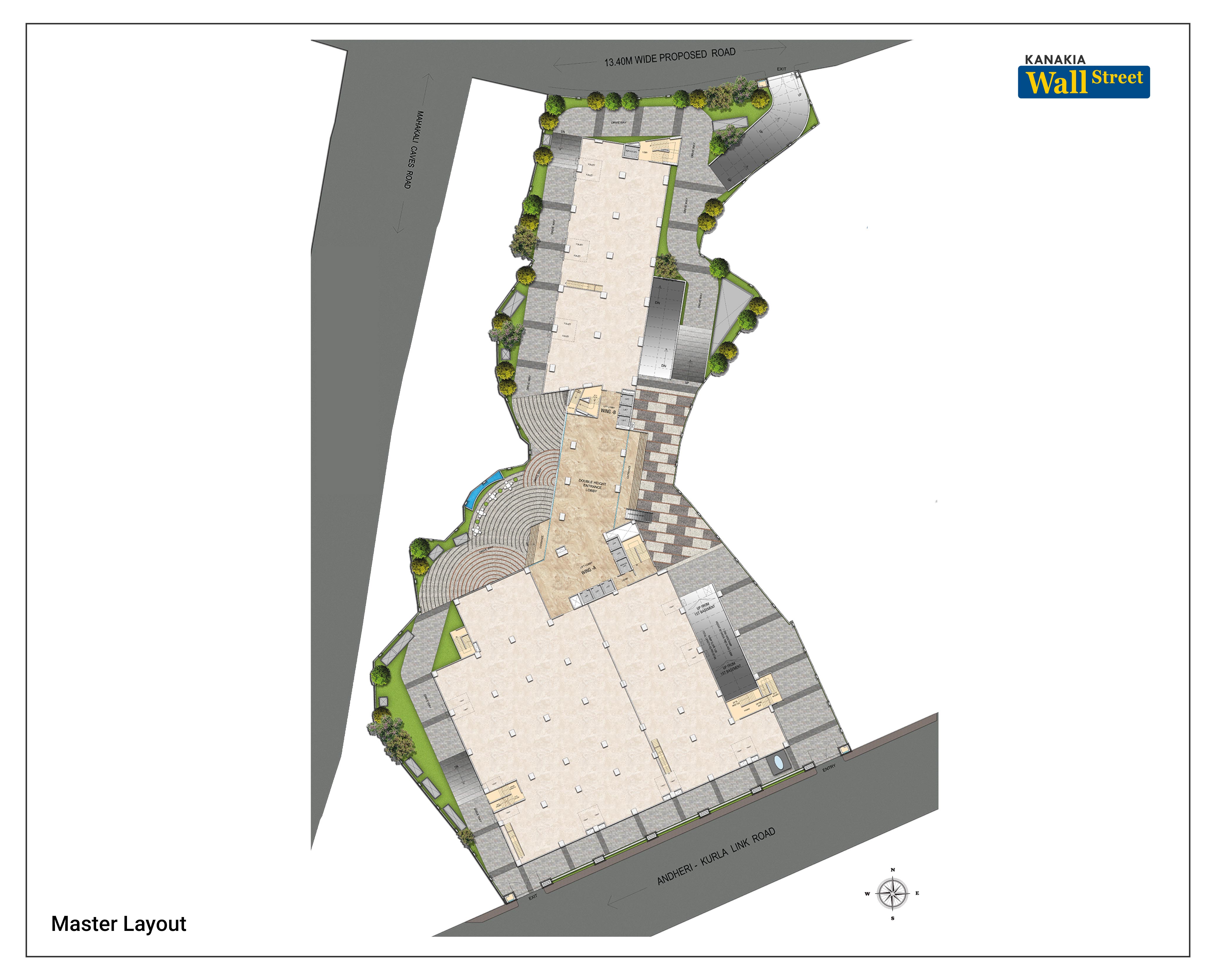 Location Plan - Kanakia Wall Street , Andheri East